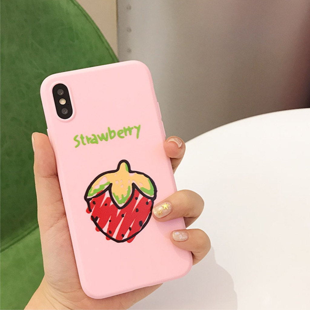 [ SAMSUNG ] Ốp Lưng Silicon Fruit (2) - | BigBuy360 - bigbuy360.vn