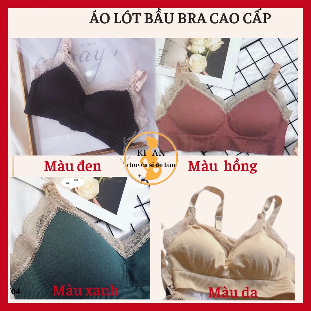 [Hàng chính hãng]Áo lót bầu áo bra bầu chống chảy xệ cao cấp, siêu có giãn, siêu mát, đồ lót bầu mở nắp cho con ti