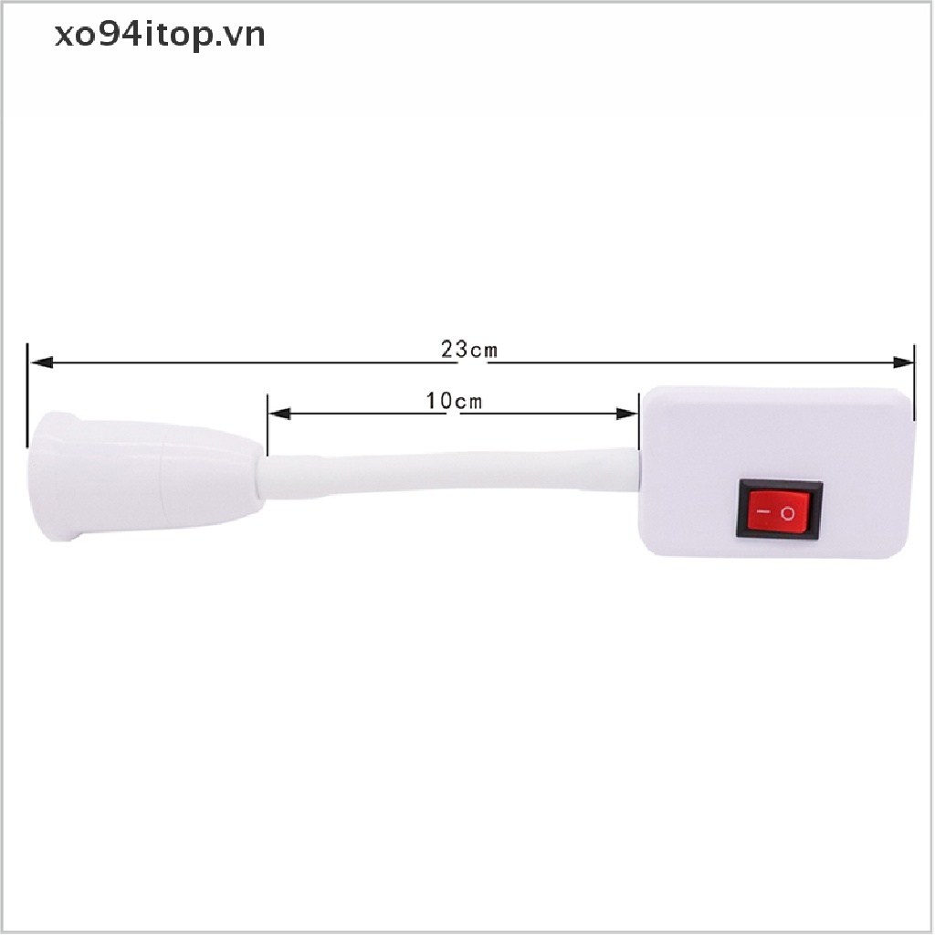 Đuôi Đèn E27 Mở Rộng Chuyển Đổi Gắn Tường Tiện Lợi