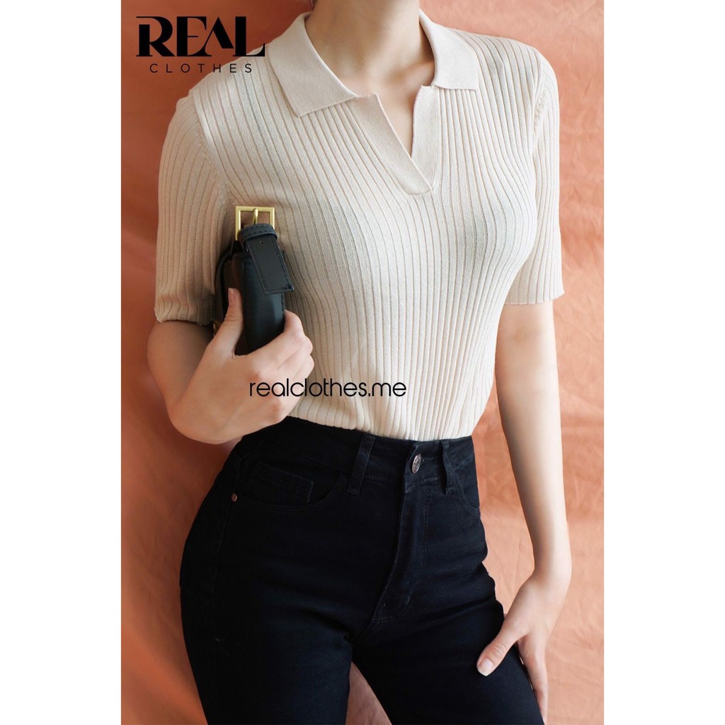 Áo polo co giãn nhiều màu, không nhăn, dáng ôm body, mặc mát
