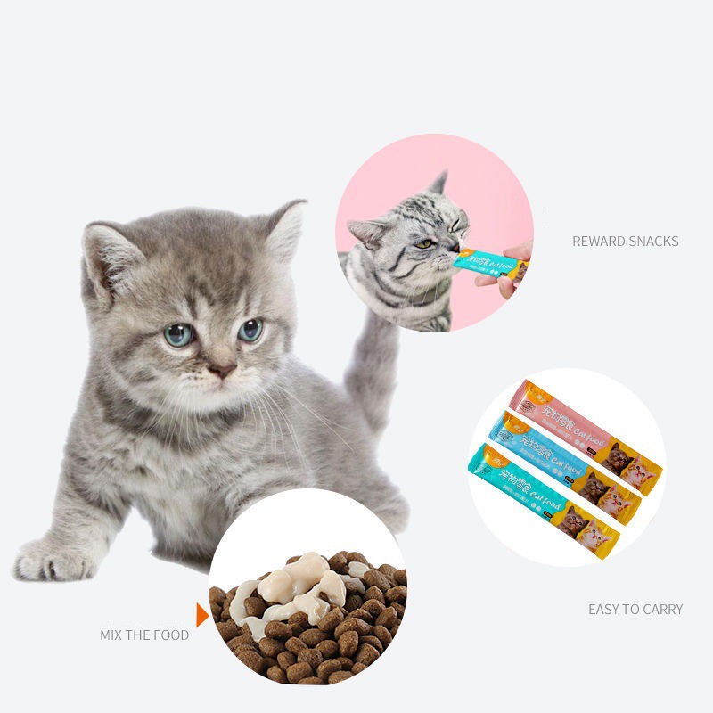 (lẻ 1 thanh) Cat food &amp; Ciao Pate dạng Gel cho mèo cưng thức ăn súp thưởng mèo pate thanh cho mèo mỗi thanh14gr