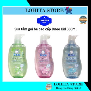 Sữa Tắm gội Dnee Kid dành cho trẻ sơ sinh không làm cay mắt hàng Thái Lan chính hãng 380ml