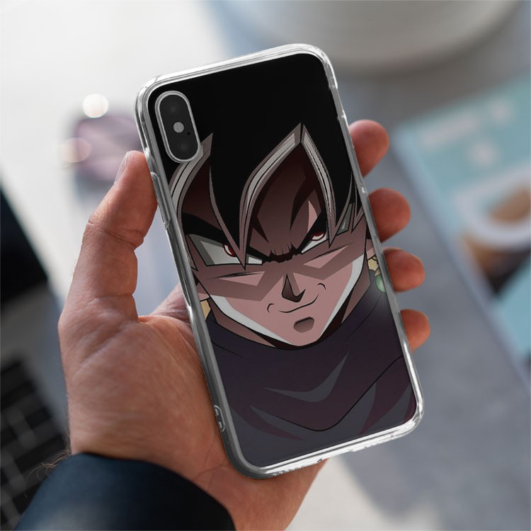 Ốp lưng iphone silicon chống bẩn Dragon Ball Songoku Black cho Iphone 5 6 7 8 Plus 11 12 Pro Max X Xr BLUGOK0001