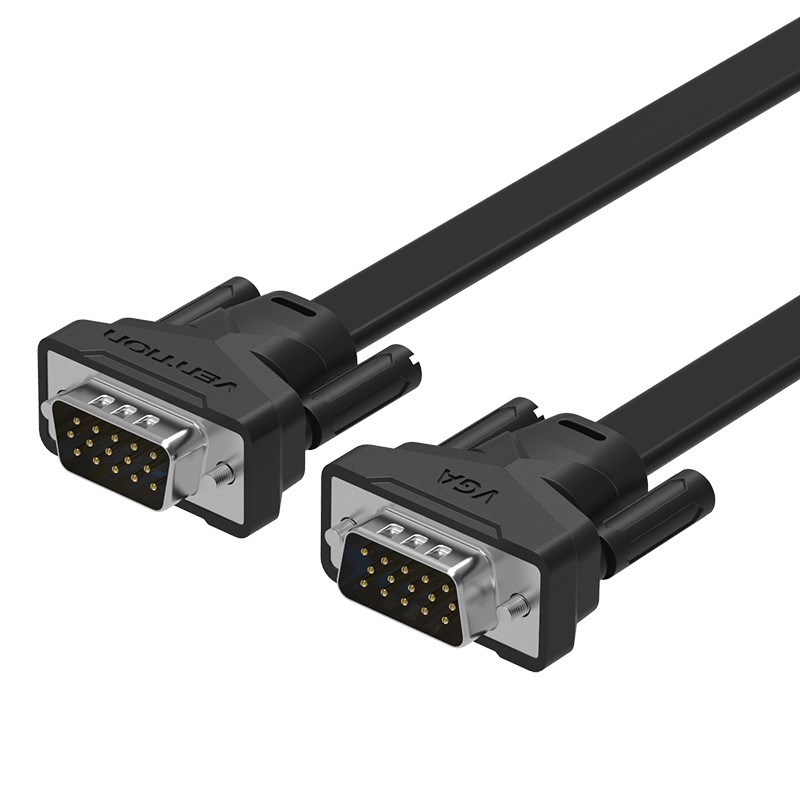 Cáp VGA dẹt (3+6) cao cấp Vention VAG-B05 - BEN