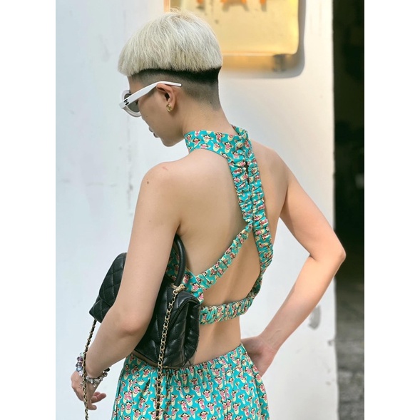 THANH LÝ hoạ tiết cut out local brand NATASA