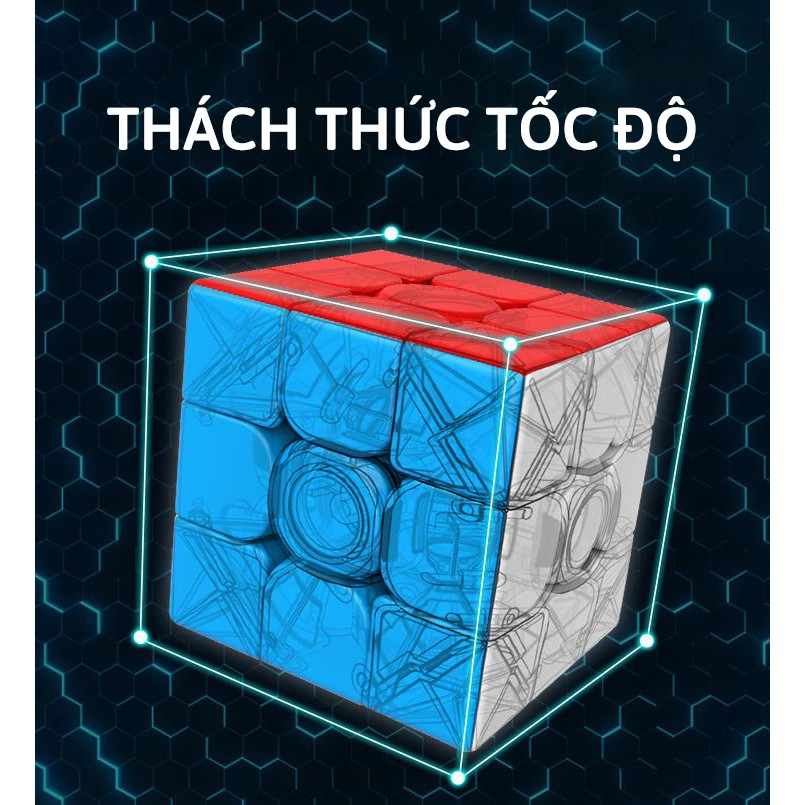 Rubik 3x3 Qiyi Sail 3 Tầng Khối Lập Phương