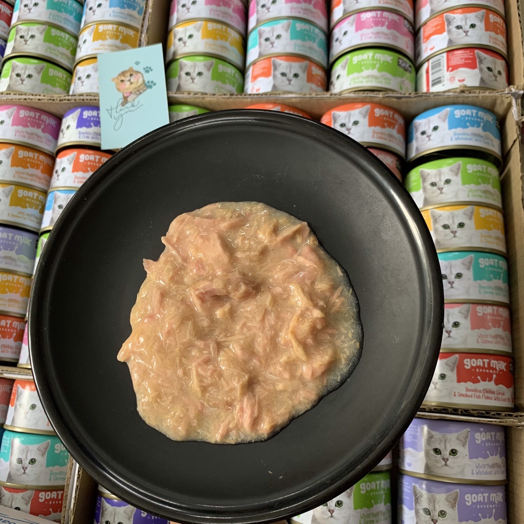 Pate Cho Mèo - Pate Kitcat Goatmilk, Gravy Cao Cấp Cho Mèo 70G