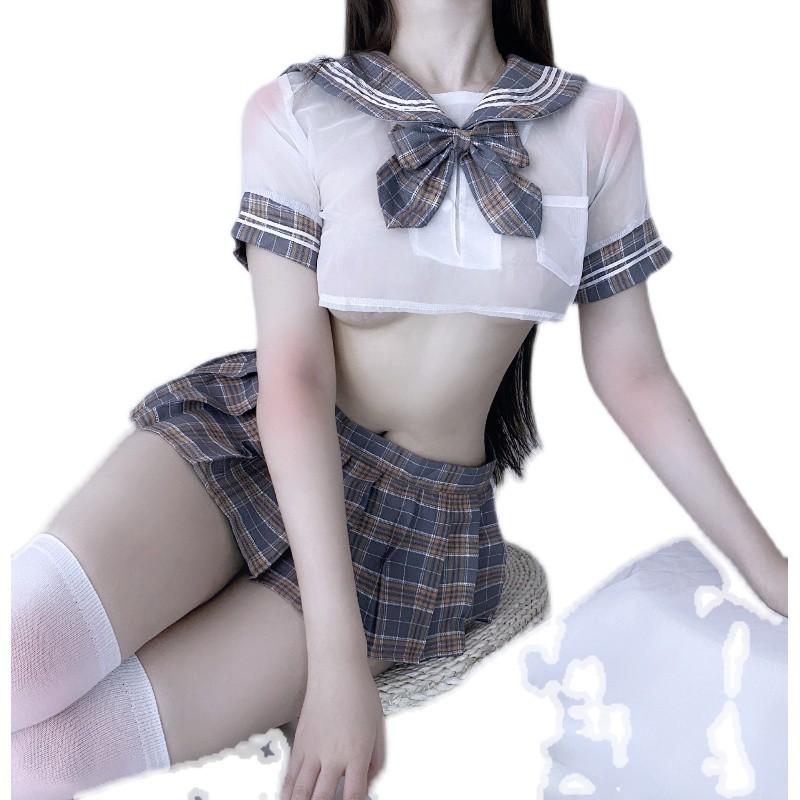 Cosplay sexy nữ sinh- sét đồ ngủ nữ sinh gợi cảm