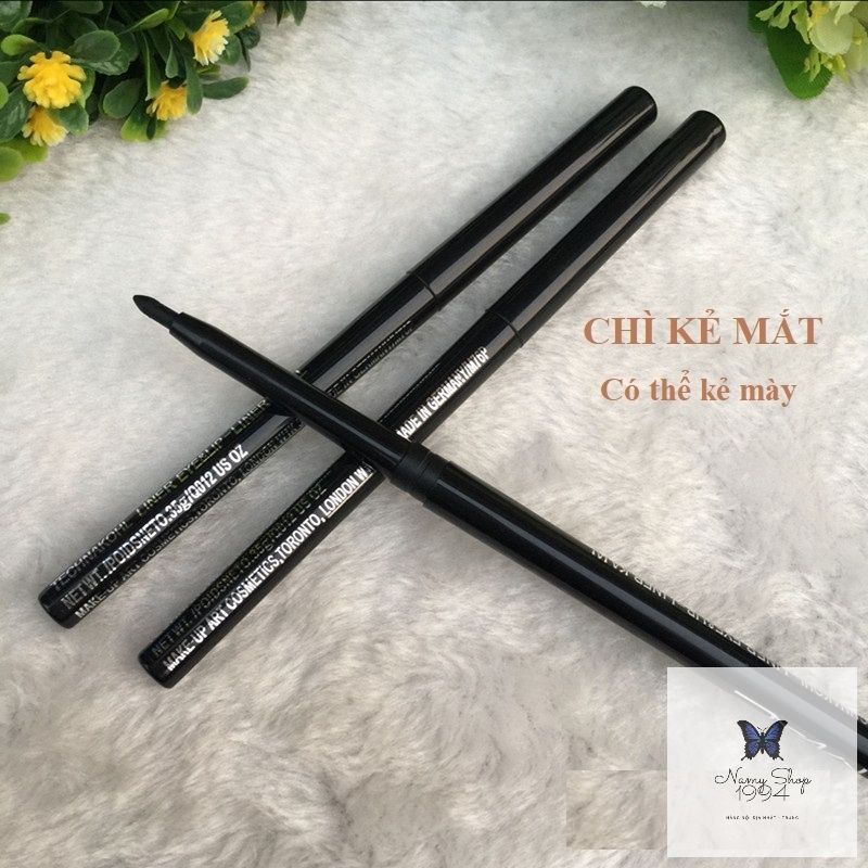 Chì kẻ mày, có thể kẻ mắt bút kẻ dạng xoay lâu trôi không phải màu dành cho người mới tập cũng có thể kẻ NMS005
