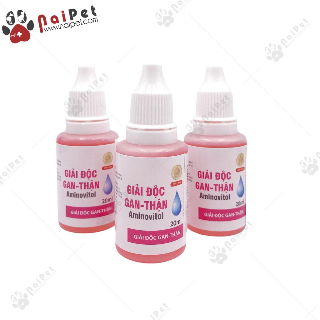 Dung Dịch Uống Giải Độc Gan Thận Tăng Cường Hệ Miễn Dịch Aminovitol Wins Group 20ml