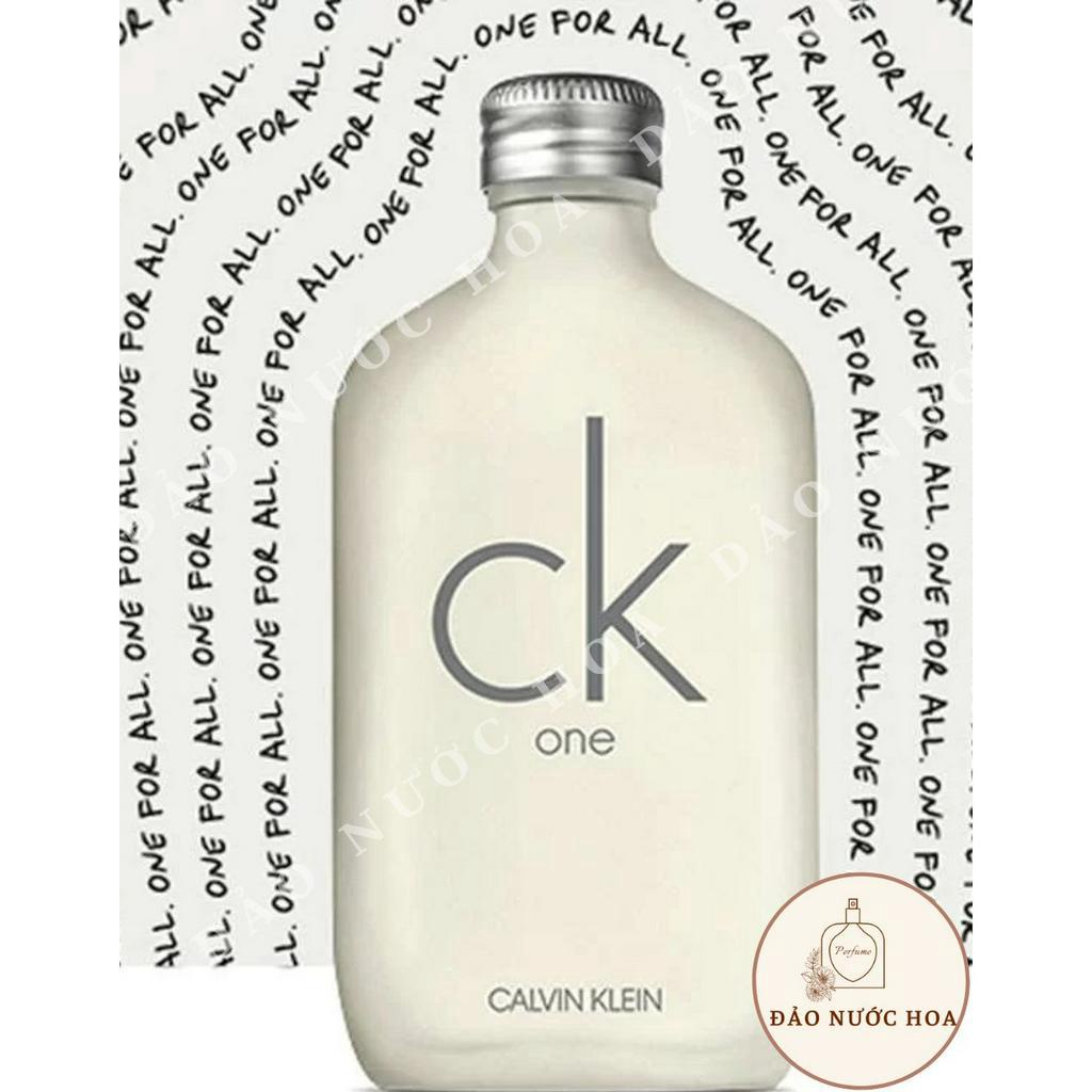 Nước hoa C.K One 10ml hot nước hoa tươi mát trẻ trung hoa đảo nước hoa - A35