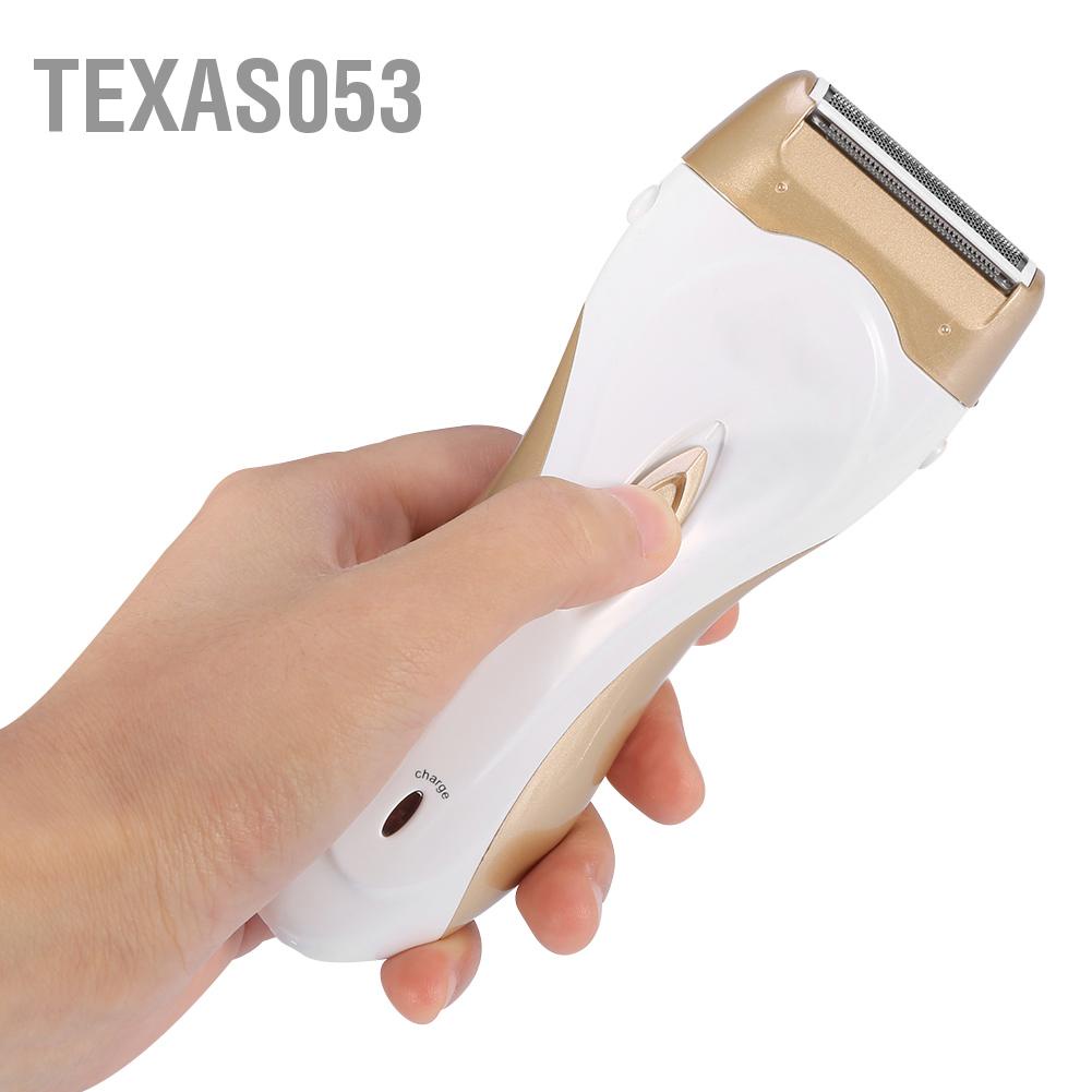 [Hàng mới về] Kemei KM-3518 Máy tẩy lông điện có thể sạc lại cho nữ【Texas053】