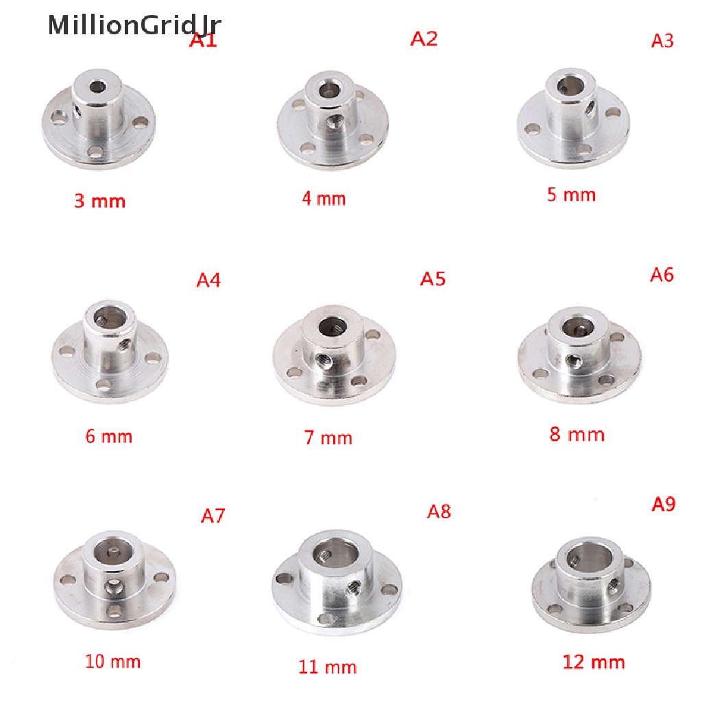 MLG 3/4/5/6/7/8/10/11/12mm rigid flange coupling motor guide shaft coupler JR