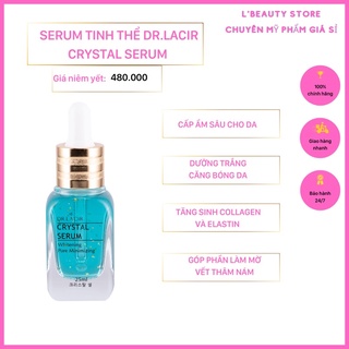 Serum tinh thể trắng da DR LACIR, trắng da, căng bóng, ngừa lão hóa, lọ 25ml
