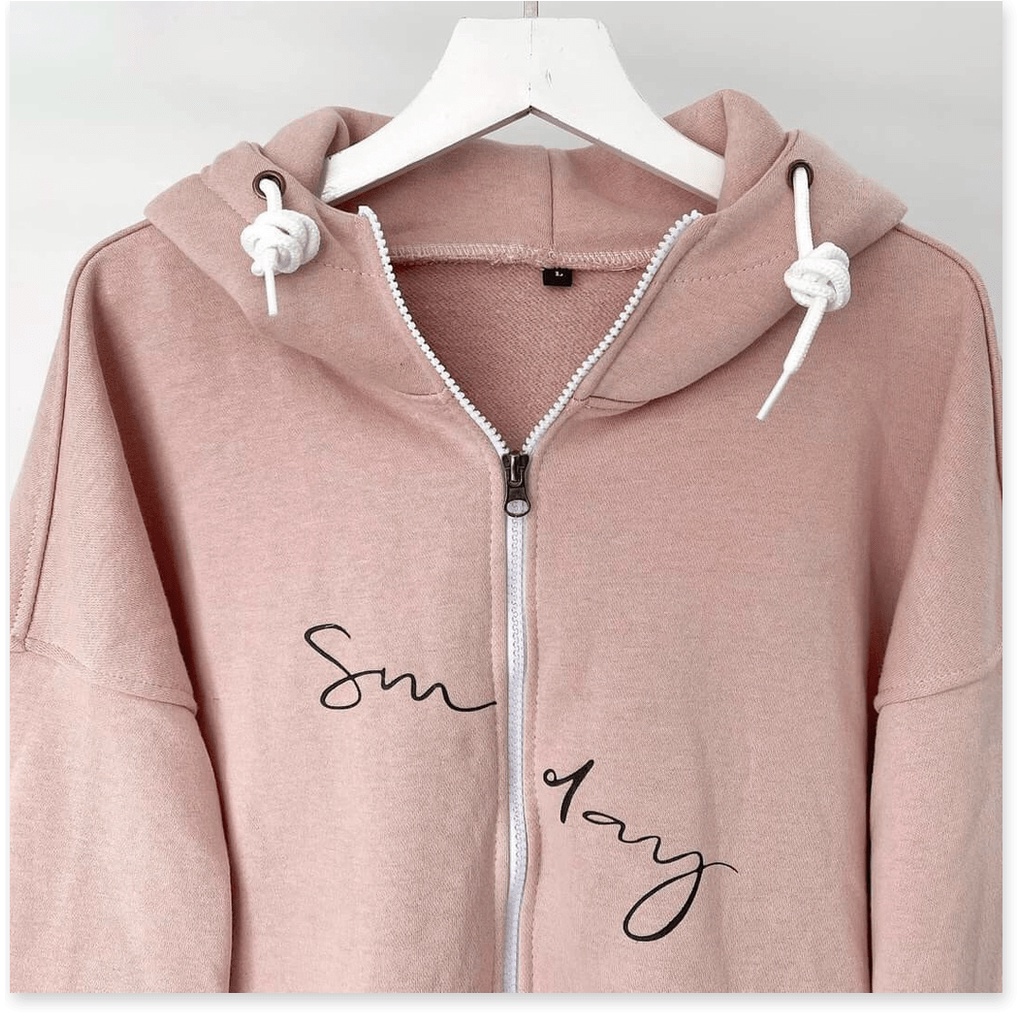 Áo khoác chống nắng chất thun nỉ ngoại CÓ MŨ SIÊU XINH TÔN DÁNG CHO CÁC BẠN NỮ KOKO MI