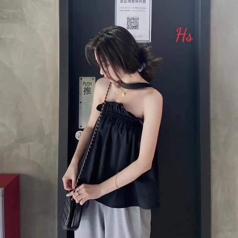 Áo bèo ngực dây cổ HS6