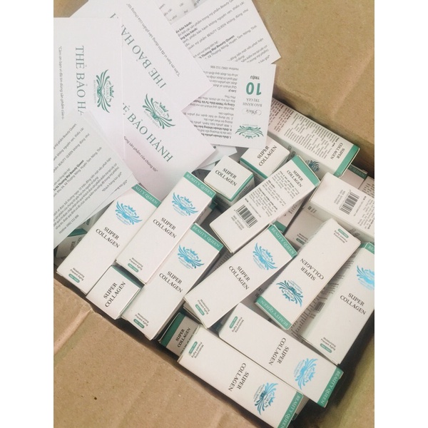 Serum collagen trắng hồng chính hãng beauty queen
