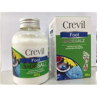 Muối khoáng ngâm chân crevil foot badesalz 600g