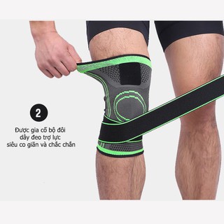 COMBO 2 CHIẾC BÓ GỐI THỂ THAO CAO CẤP AOLIKES trợ lực gối cao cấp Aolikes A7720