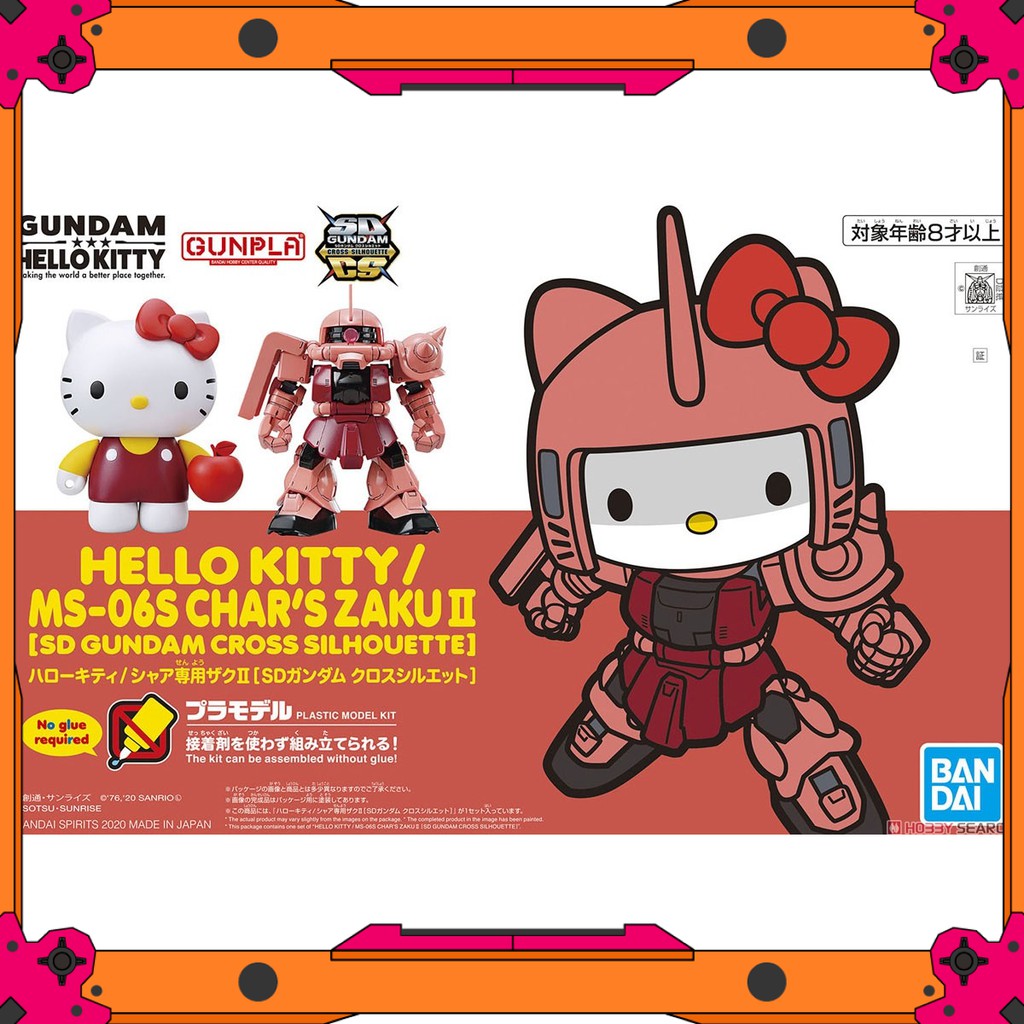 Mô hình Gundam SDCS Hello Kitty / Char Zaku II