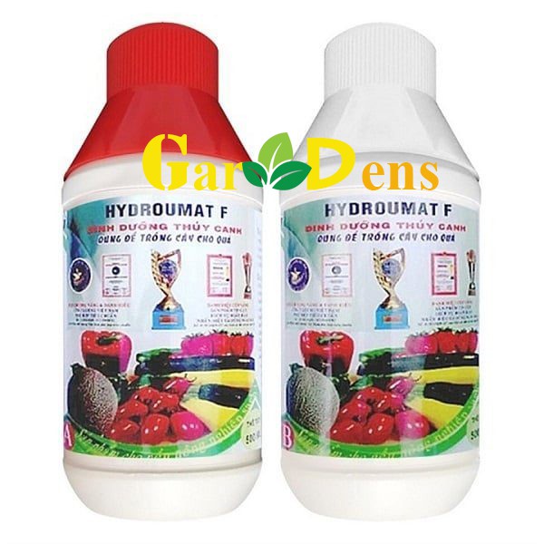 Dung dịch thủy canh Hydro Umat F hoặc Hydro Umat V - 01 Cặp