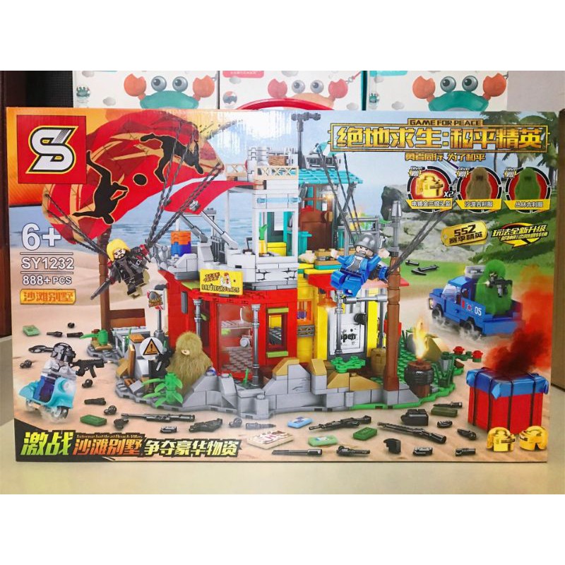 Lego PUBG game sinh tồn hãng Sheng Yuan | BigBuy360 - bigbuy360.vn