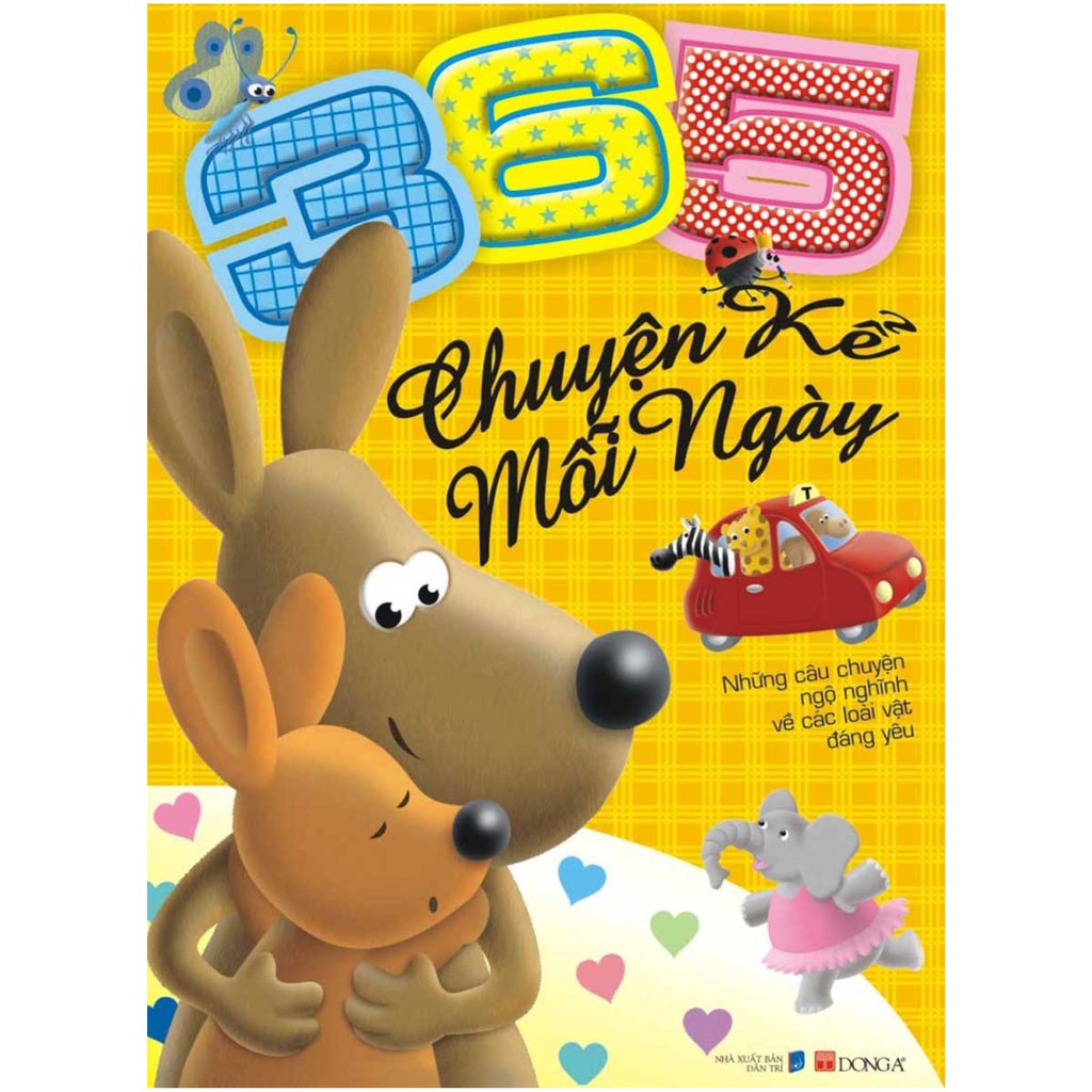 Sách - 365 Chuyện Kể Mỗi Ngày - Những Câu Chuyện Ngộ Nghĩnh Về Các Loài Vật Đáng Yêu