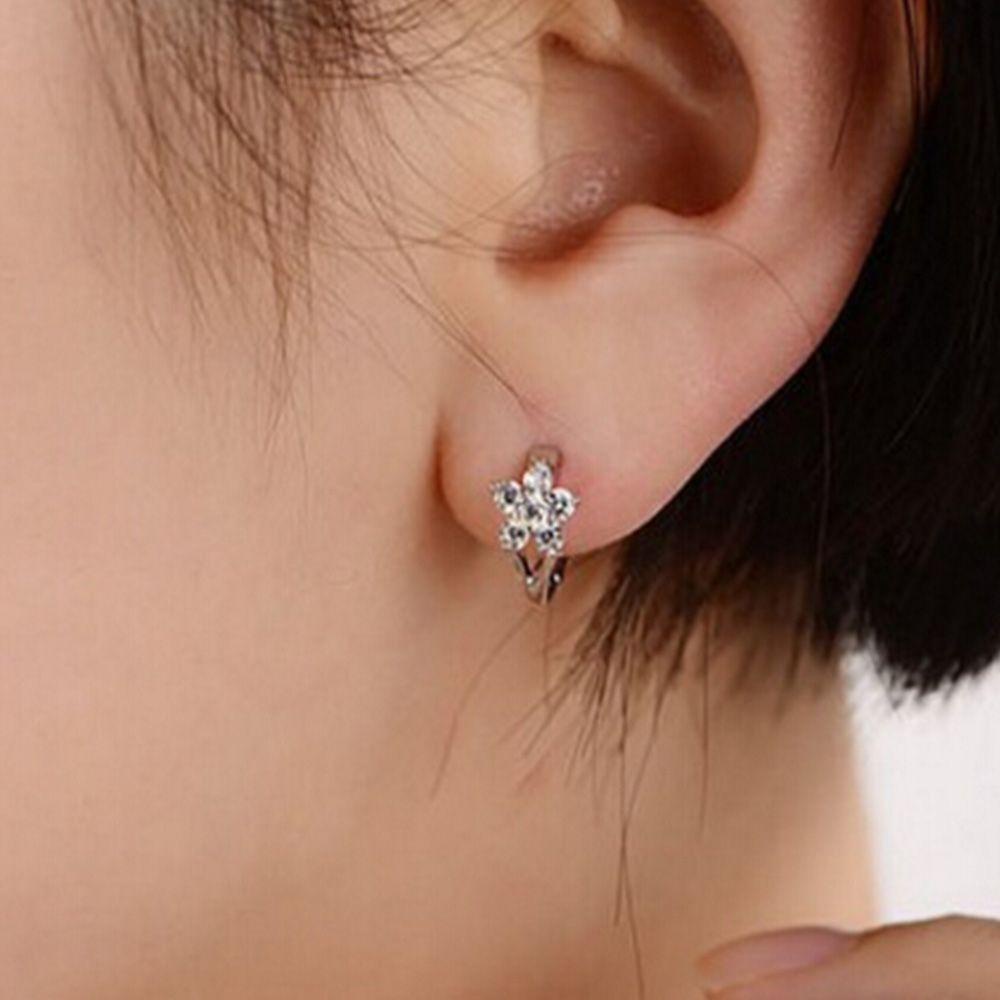 MXGOODS Bông Tai Hoa Sang Trọng Cho Nữ