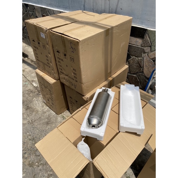 Pô 4Road mẫu 2008 Form dài - ngắn cho xe Vario/Click/SH/Visson/AB