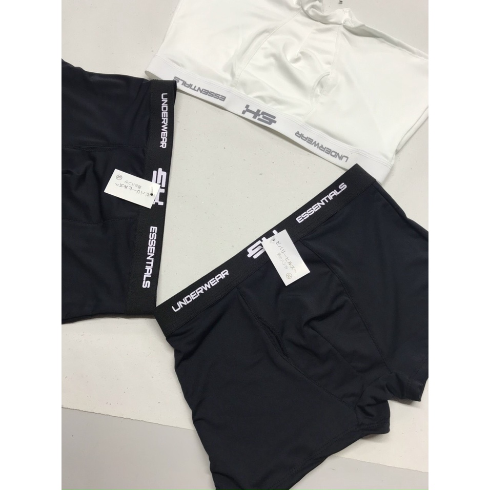 Combo 2 quần sịp nam đùi cao cấp vải thun lạnh co giãn thoáng khí, Quần lót boxer DOLMAN QL10