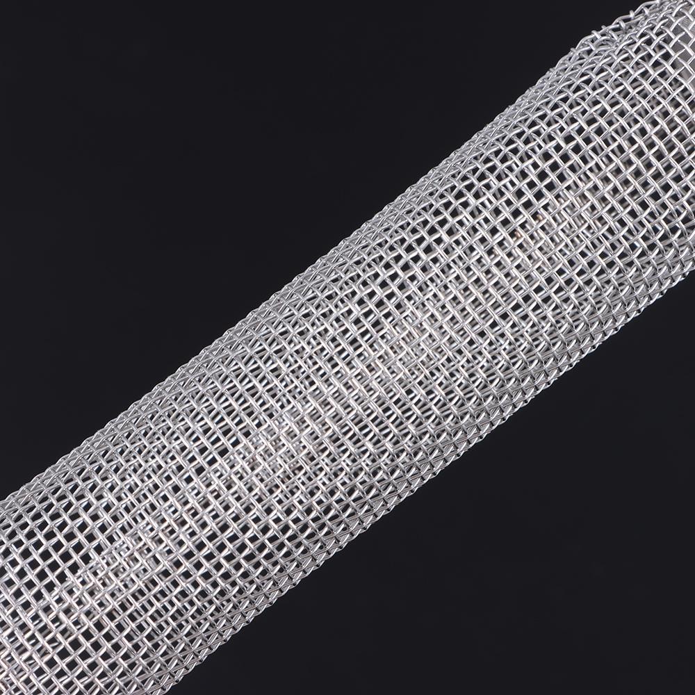 Ống Lưới Lọc Bia 6 / 12 Inch Bằng Thép Không Gỉ Có Thể Tái Sử Dụng