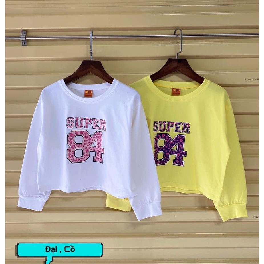 Áo Crop top Dài Tay Bé Gái in số 84 - Trang 25 Kids-K198