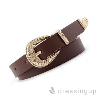 D❃♪Khóa thắt lưng cổ điển thời trang đường phố sang trọng thời trang mới