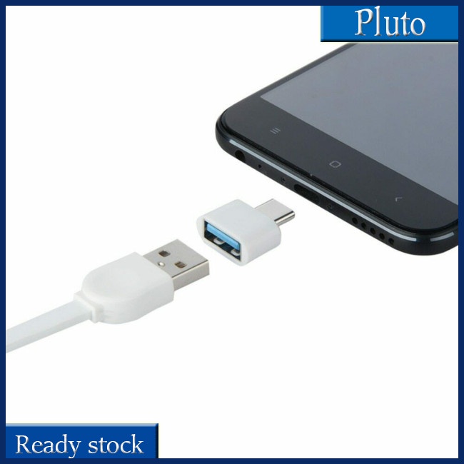 Mới Đầu Chuyển Đổi OTG Type-C Đực Sang USB 3.0 Cái Cho Điện Thoại Di Động