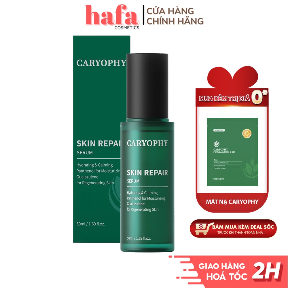 Tinh Chất Phục Hồi, Dưỡng Ẩm Và Làm Dịu Da Caryophy Skin Repair Serum 50ml