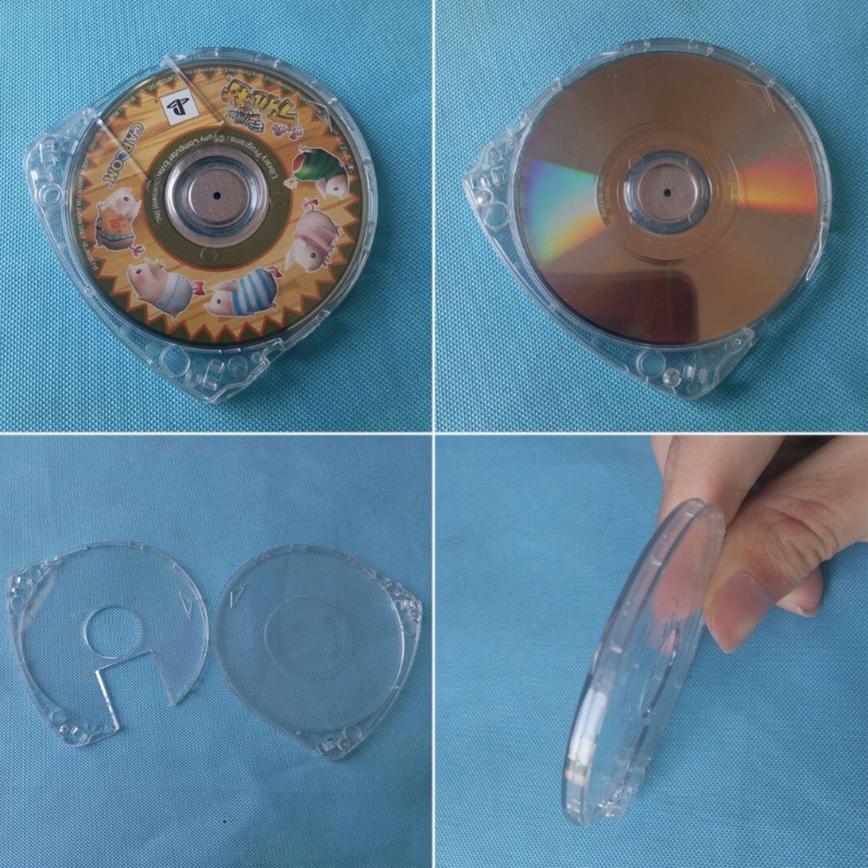 1 Hộp Đựng Đĩa game Trong Suốt Thay Thế Cho psp umd pro