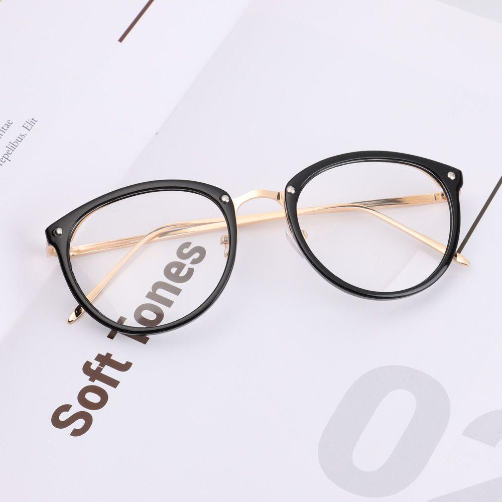 ESPO Kính Mát Gọng Kim Loại Họa Tiết Da Báo Thời Trang