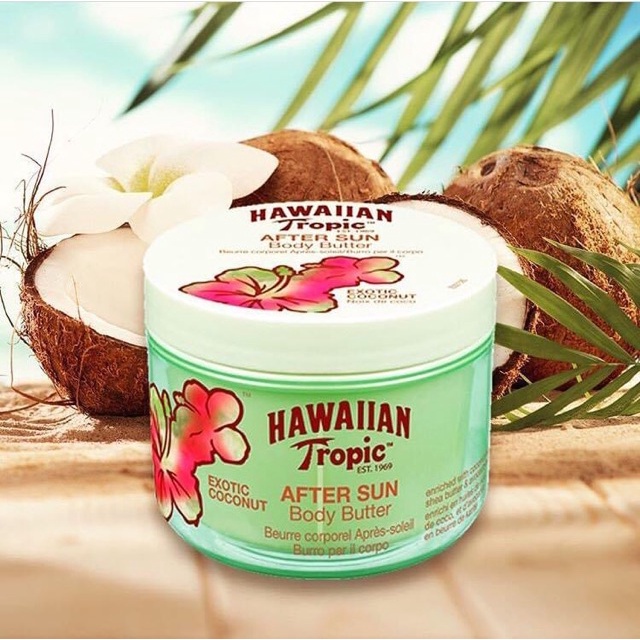 Kem dưỡng thể sau nắng Hawaiian Tropic After Sun Body Butter 240ml (Mỹ)