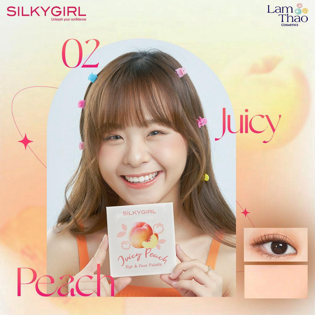 Bảng Phấn Mắt &amp; Mặt Silkygirl Eye &amp; Face Palette 12,6g