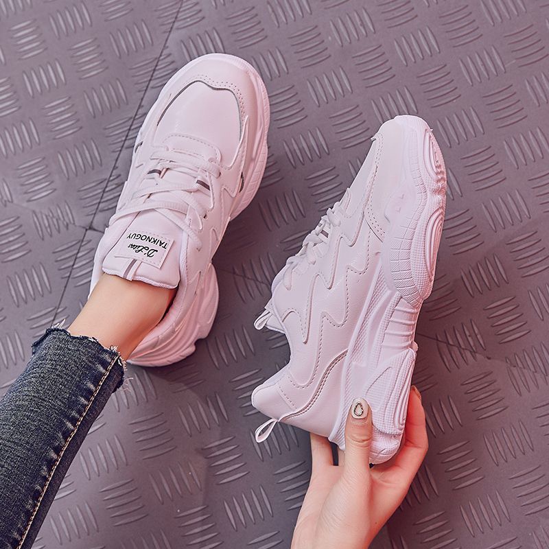 [SIÊU SALE] Giày sneaker nữ cao cấp SF-06 (Trắng)