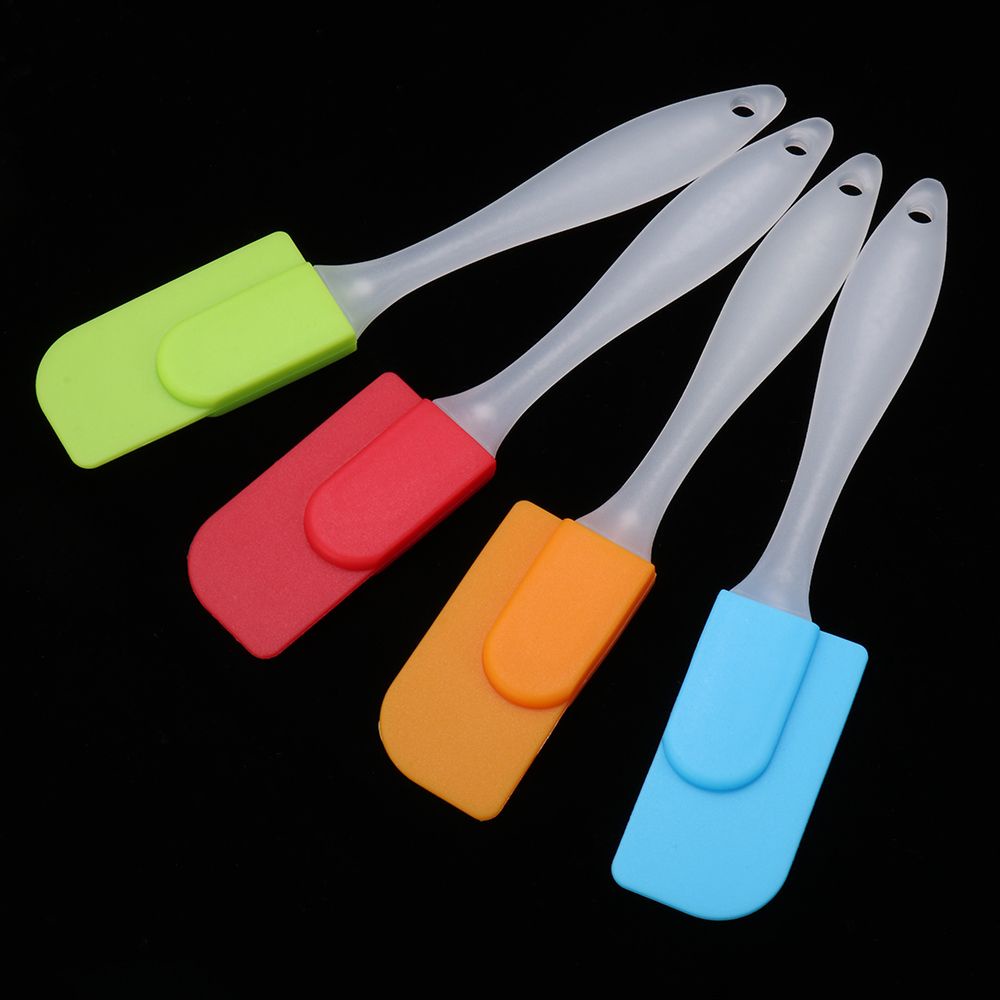 Dụng Cụ Làm Bánh Kem/Bơ Bằng Silicone Nhiều Màu DIY