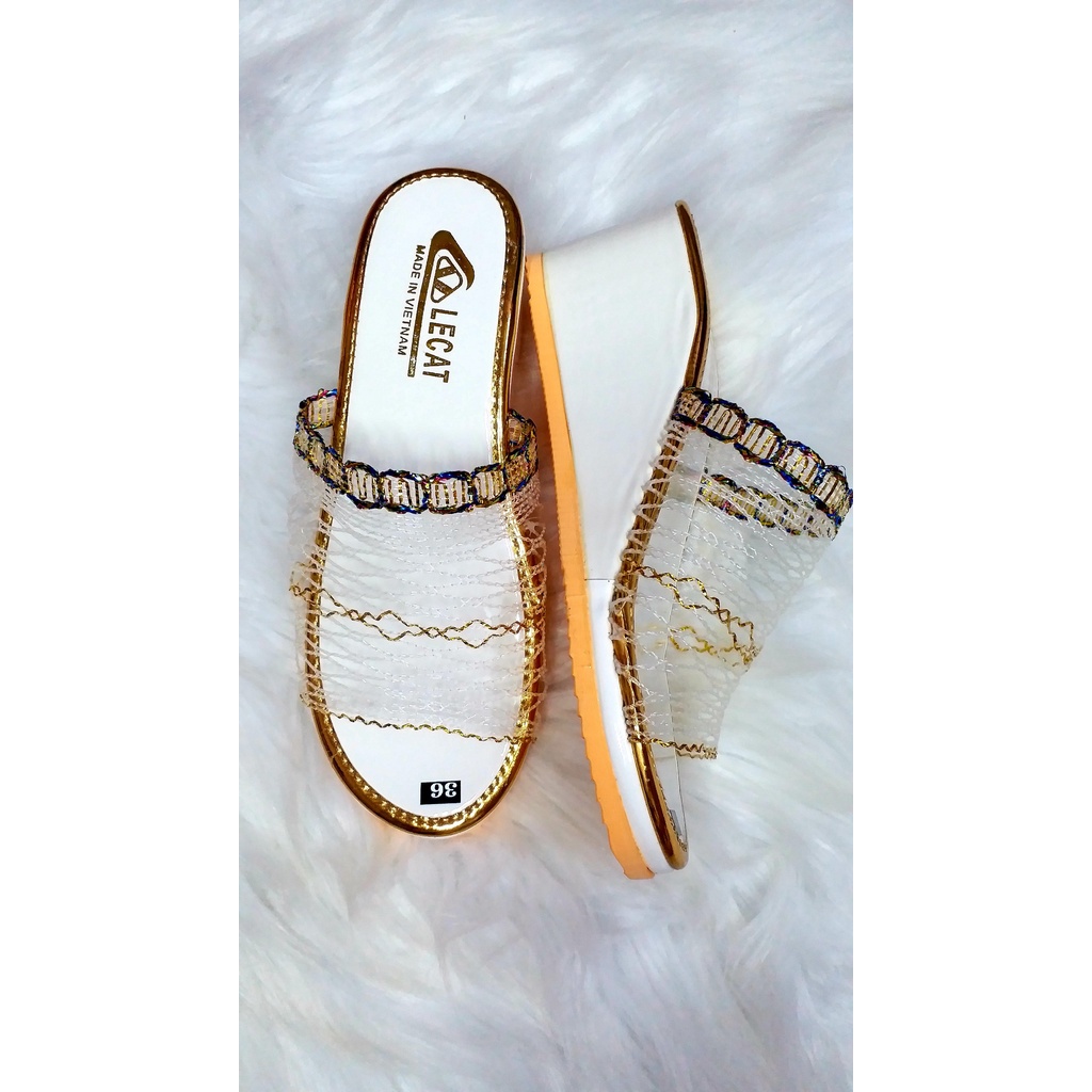 DÉP LƯỚI XƯA CAO CẤP MÀU TRẮNG 3P; 4P - 6P