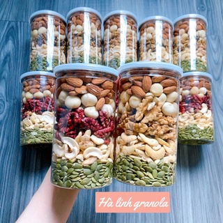 Mix 5 loại hạt dinh dưỡng cao cấp, Hạt dinh dưỡng mix 5 hạt (Hạt macca, óc chó , hạnh nhân, hạt điều , hạt bí) Date mới