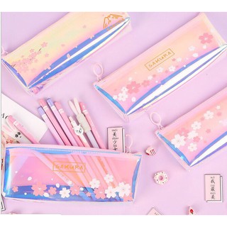 Bóp viết Hologram Sakura