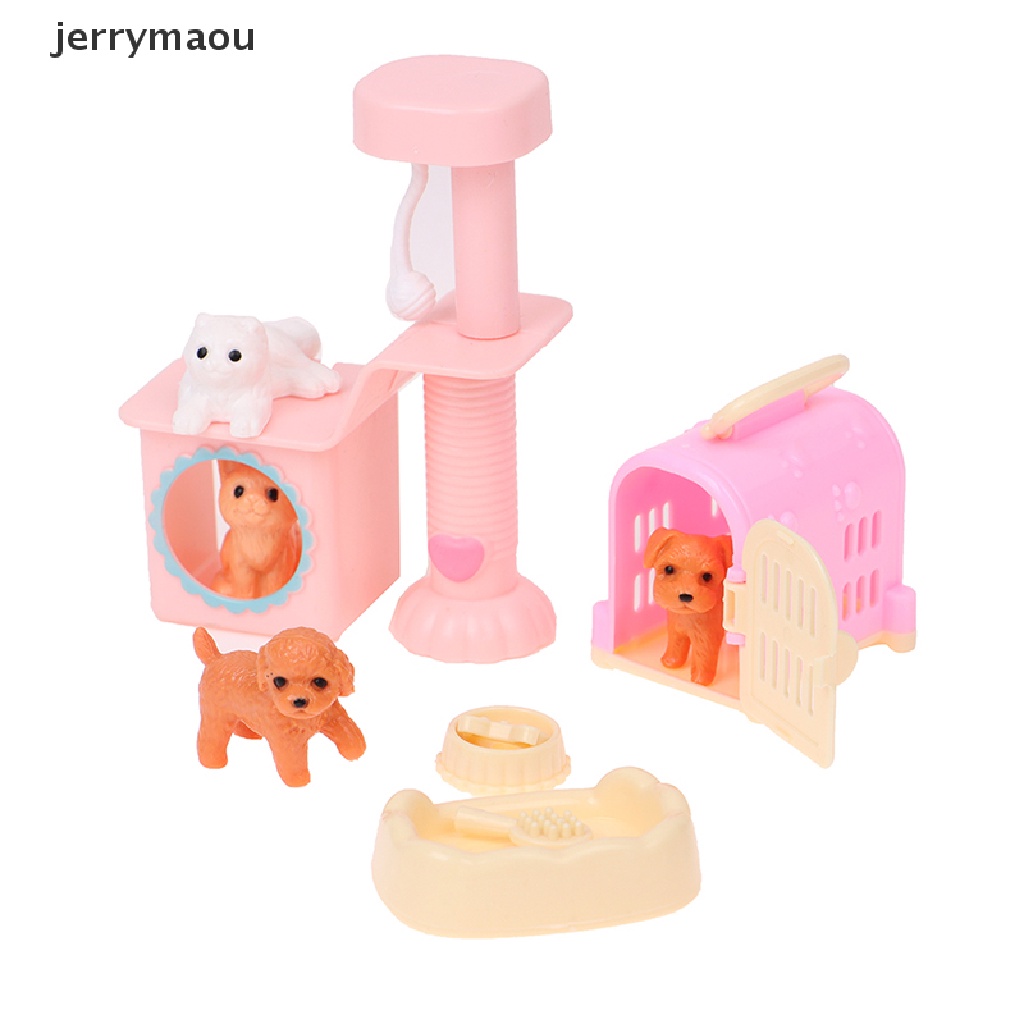 Mô Hình Ngôi Nhà Thú Cưng Dễ Thương Dùng Trang Trí Nhà Búp Bê