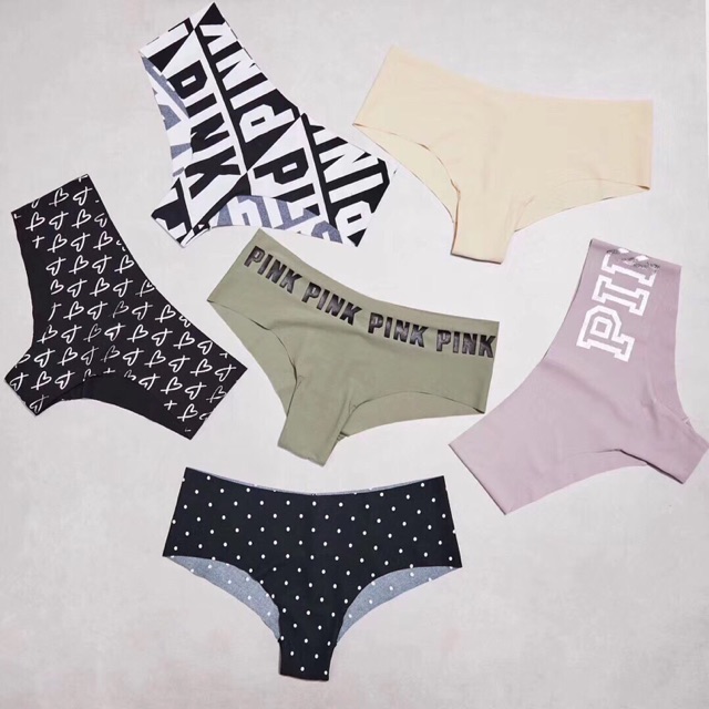 ( Shop uy tín ) , Quần lót lụa nữa mông pink , sịp nữ cao cấp
