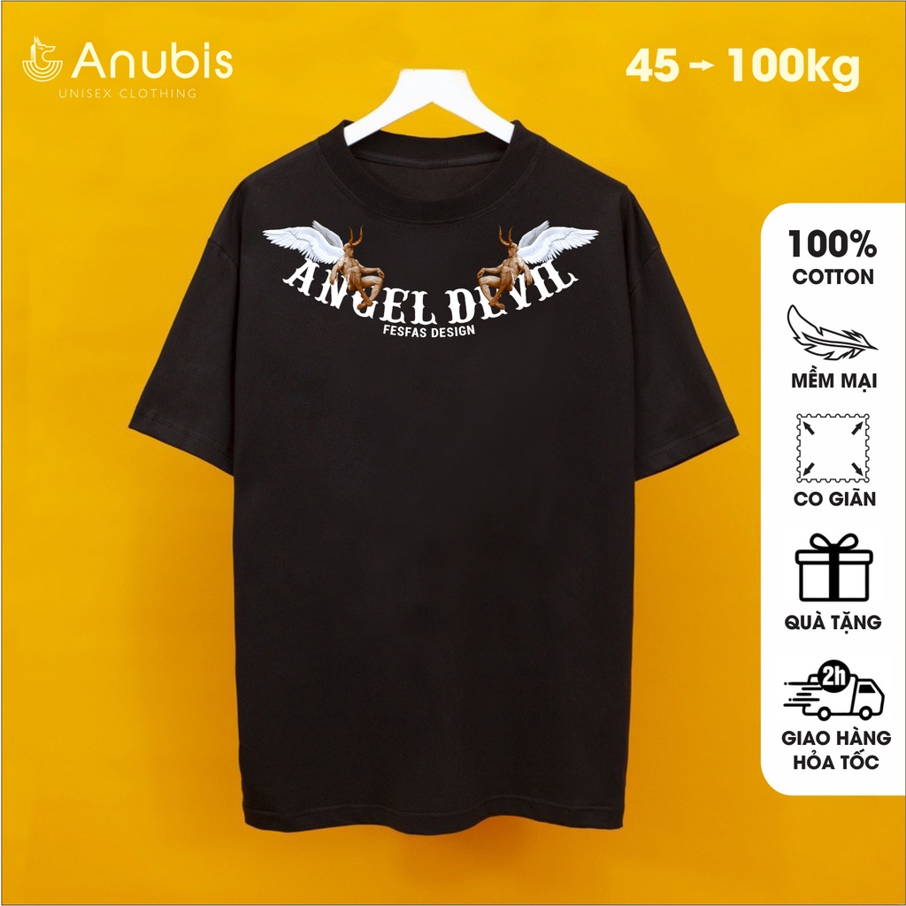 ÁO THUN Unisex Angel Devil ANUBIS STORE