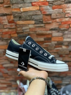 < VIDEO + ẢNH THẬT > GIÀY SNEAKER 1970 ĐEN CAO VÀ ĐEN THẤP