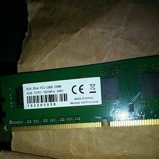 Ram pc ddr3 8g buss 1333 chỉ chạy cho amd