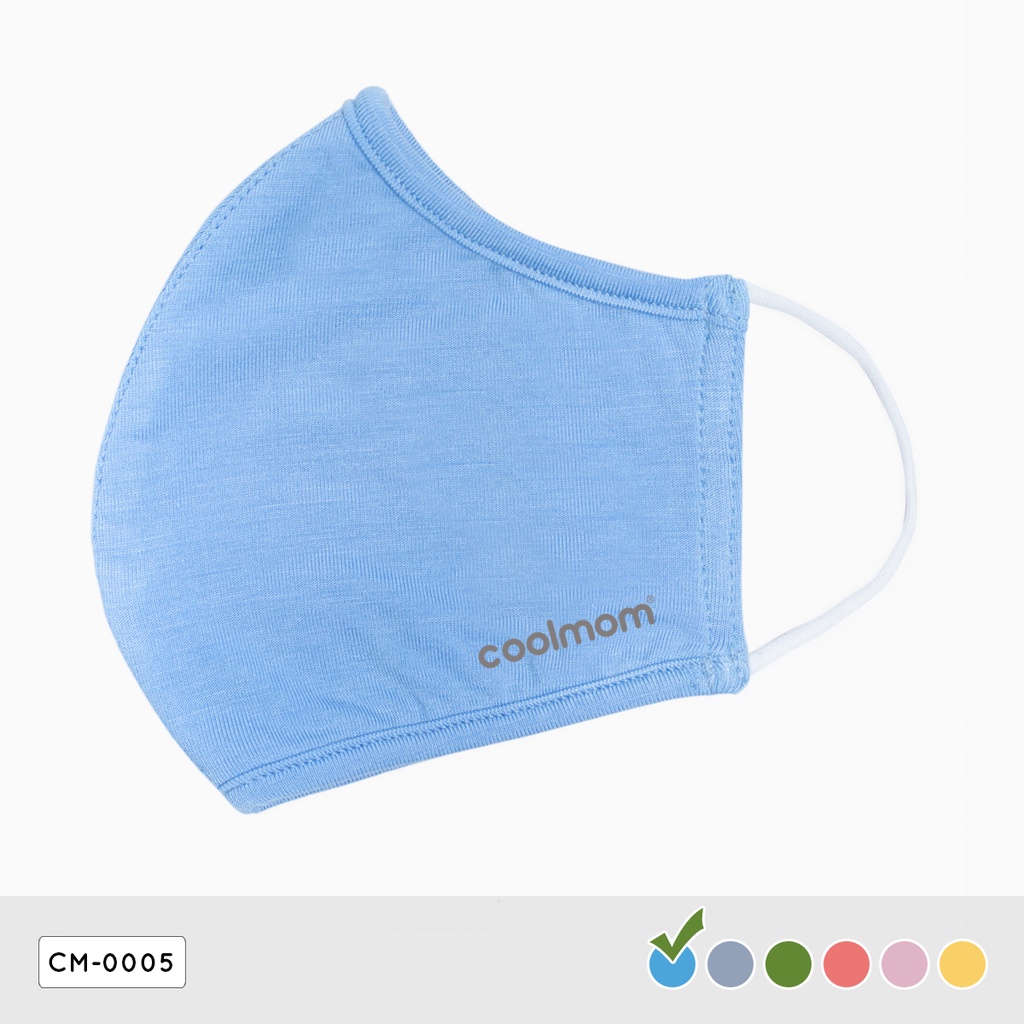 Khẩu trang trẻ em Coolmom chất liệu sợi tre cao cấp / CM-0005